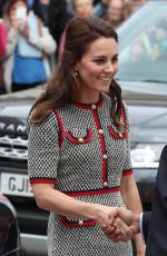 KATE MIDDLETON at New Victoria & Albert Museum Exhibition in London 06/29/2017