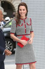 KATE MIDDLETON at New Victoria & Albert Museum Exhibition in London 06/29/2017