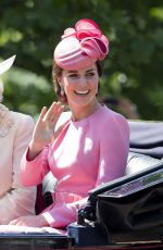 KATE MIDDLETON at Annual Trooping the Colour Parade in London 06/17/2017