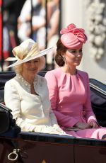 KATE MIDDLETONa at Annual Trooping the Colour Parade in London 06/17/2017