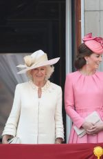 KATE MIDDLETON at Annual Trooping the Colour Parade in London 06/17/2017