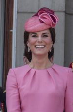 KATE MIDDLETON at Annual Trooping the Colour Parade in London 06/17/2017