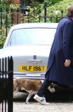 KATE MOSS Arrives at Her Home in London 06/11/2017