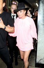 KATE MOSS at Box Nightclub in London 06/22/2017