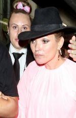 KATE MOSS at Box Nightclub in London 06/22/2017