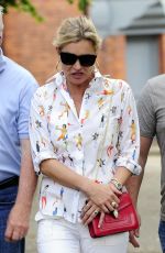 KATE MOSS Out and About in London 06/22/2017