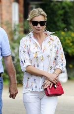 KATE MOSS Out and About in London 06/22/2017