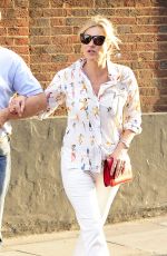 KATE MOSS Out and About in London 06/22/2017