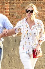 KATE MOSS Out and About in London 06/22/2017