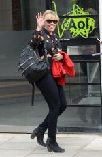 KATE THORNTON Leaves AOL Studio in London 06/07/2017