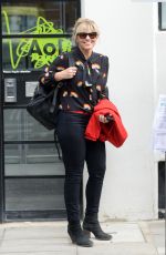 KATE THORNTON Leaves AOL Studio in London 06/07/2017
