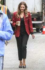 KATHARINE MCPHEE on the Set of The Lost Wife of Robert Durst in Vancouver 06/01/2017