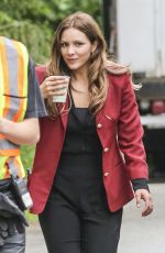 KATHARINE MCPHEE on the Set of The Lost Wife of Robert Durst in Vancouver 06/01/2017
