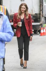 KATHARINE MCPHEE on the Set of The Lost Wife of Robert Durst in Vancouver 06/01/2017