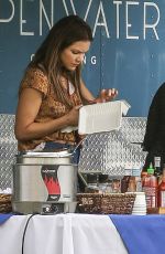 KATHARINE MCPHEE on the Set of The Lost Wife of Robert Durst in Vancouver 06/01/2017