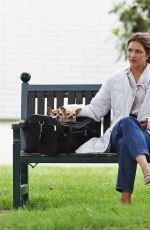 KATHARINE MCPHEE on the Set of The Lost Wife of Robert Durst in Vancouver 06/07/2017