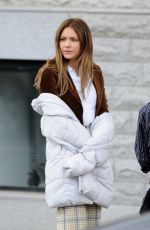 KATHARINE MCPHEE on the Set of The Lost Wife of Robert Durst in Vancouver 06/10/2017