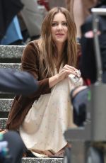 KATHARINE MCPHEE on the Set of The Lost Wife of Robert Durst in Vancouver 06/17/2017