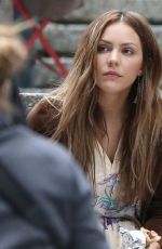KATHARINE MCPHEE on the Set of The Lost Wife of Robert Durst in Vancouver 06/17/2017