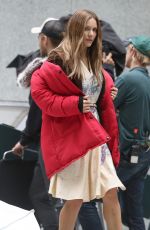 KATHARINE MCPHEE on the Set of The Lost Wife of Robert Durst in Vancouver 06/17/2017