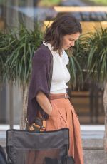 KATIE HOLMES on the Set of The Gift in Montreal 06/22/2017