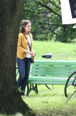 KATIE HOLMES on the Set of The Gift in Montreal 06/27/2017