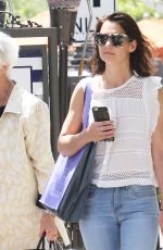 KATIE HOLMES Out Shopping in Los Angeles 06/04/2017