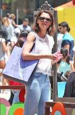 KATIE HOLMES Out Shopping in Los Angeles 06/04/2017