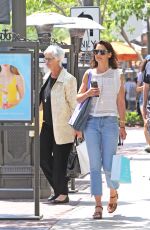 KATIE HOLMES Out Shopping in Los Angeles 06/04/2017