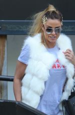 KATIE PRICE Leaves ITV Studios in London 06/07/2017