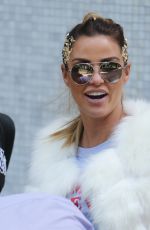 KATIE PRICE Leaves ITV Studios in London 06/07/2017