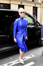 KATY PERRY Arrives at Hotel Meurice in Paris 06/02/2017