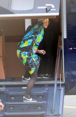 KATY PERRY Boarding a Helicopter in London 06/24/2017