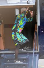 KATY PERRY Boarding a Helicopter in London 06/24/2017