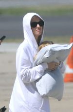 KATY PERRY Boarding a Private Jet at Le Bourget Airport 06/04/2017