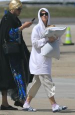 KATY PERRY Boarding a Private Jet at Le Bourget Airport 06/04/2017