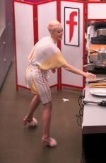 KATY PERRY Cooking at Witness House in Los Angeles 0609/2017