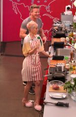 KATY PERRY Cooking at Witness House in Los Angeles 0609/2017