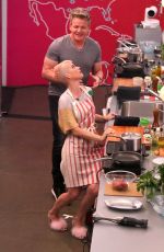 KATY PERRY Cooking at Witness House in Los Angeles 0609/2017