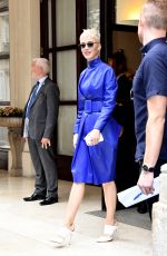 KATY PERRY Leaves Hotel Meurice in Paris 06/02/2017