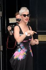 KATY PERRY Leaves Kiss FM Radio in London 06/23/2017