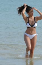 KAYLLEIGH MORRIS in Bikini on the Beach in Spain 06/20/2017