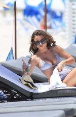 KELEIGH SPERRY in Bikini at a Beach in Miami 06/23/2017