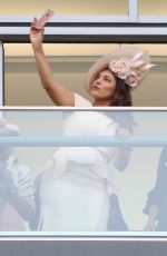 KELLY BROOK at Royal Ascot Races in Berkshire 06/24/2017