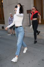 KENDALL JENNER and GIGI HADID Leaves Nobu Restaurant in New York 05/31/2017