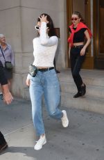 KENDALL JENNER and GIGI HADID Leaves Nobu Restaurant in New York 05/31/2017
