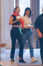 KENDALL JENNER and GIGI HADID Leaves Nobu Restaurant in New York 05/31/2017