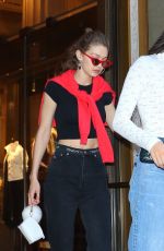 KENDALL JENNER and GIGI HADID Leaves Nobu Restaurant in New York 05/31/2017