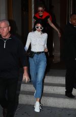 KENDALL JENNER and GIGI HADID Leaves Nobu Restaurant in New York 05/31/2017