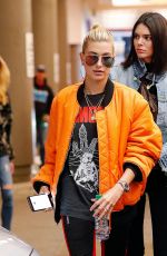 KENDALL JENNER and HAILEY BALDWIN Arrives at Hillsong Church in New York 06/04/2017